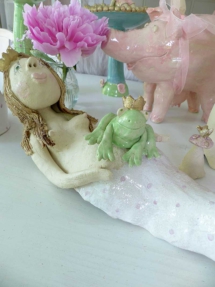Meerjungfrau mit Frosch